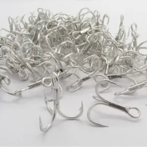 Ecotackle TB-44 Üçlü İğne Nikel 100p