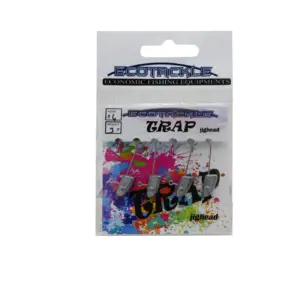 ECOTACKLE TRAP LRF JIGHEAD  4P