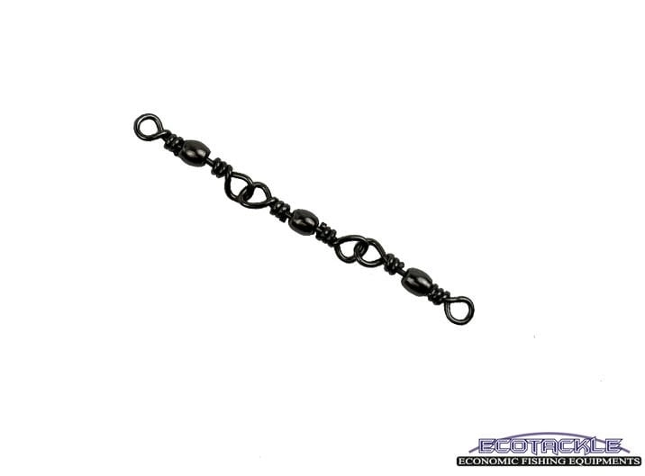 Ecotackle Black Nikel Zincir Fırdöndü Grosa 144p - Görsel 2