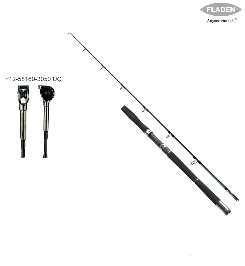 Fladen Maxximus Total Flexx 160 cm 2 Parça Bot Kamışı - Görsel 2