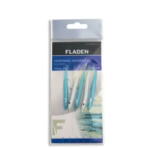 FLADEN SABIKI FEATHERED  BLUE/WHİTE 2/0 5K