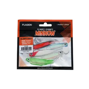 FLADEN GLIMMER SHIMMER MINNOW  10 CM 5P