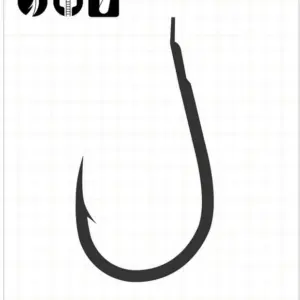 Fudo 0001 Delta Chinu Tırtıklı Pala Black Nikel İğne