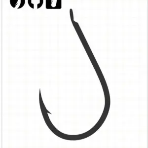 Fudo 2001 Sb Chinu Çift Damak Black Nikel İğne