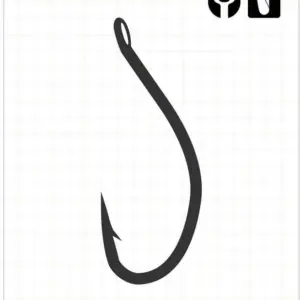 Fudo 2401 Carp Black Nikel Sazan İğnesi
