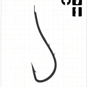 Fudo 2901 Ryusen Çift Tirnak Black Nikel İğne
