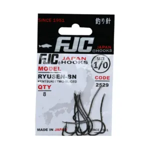 FJC2529 RYUSEN TWO SLICED BLACK NIKEL
