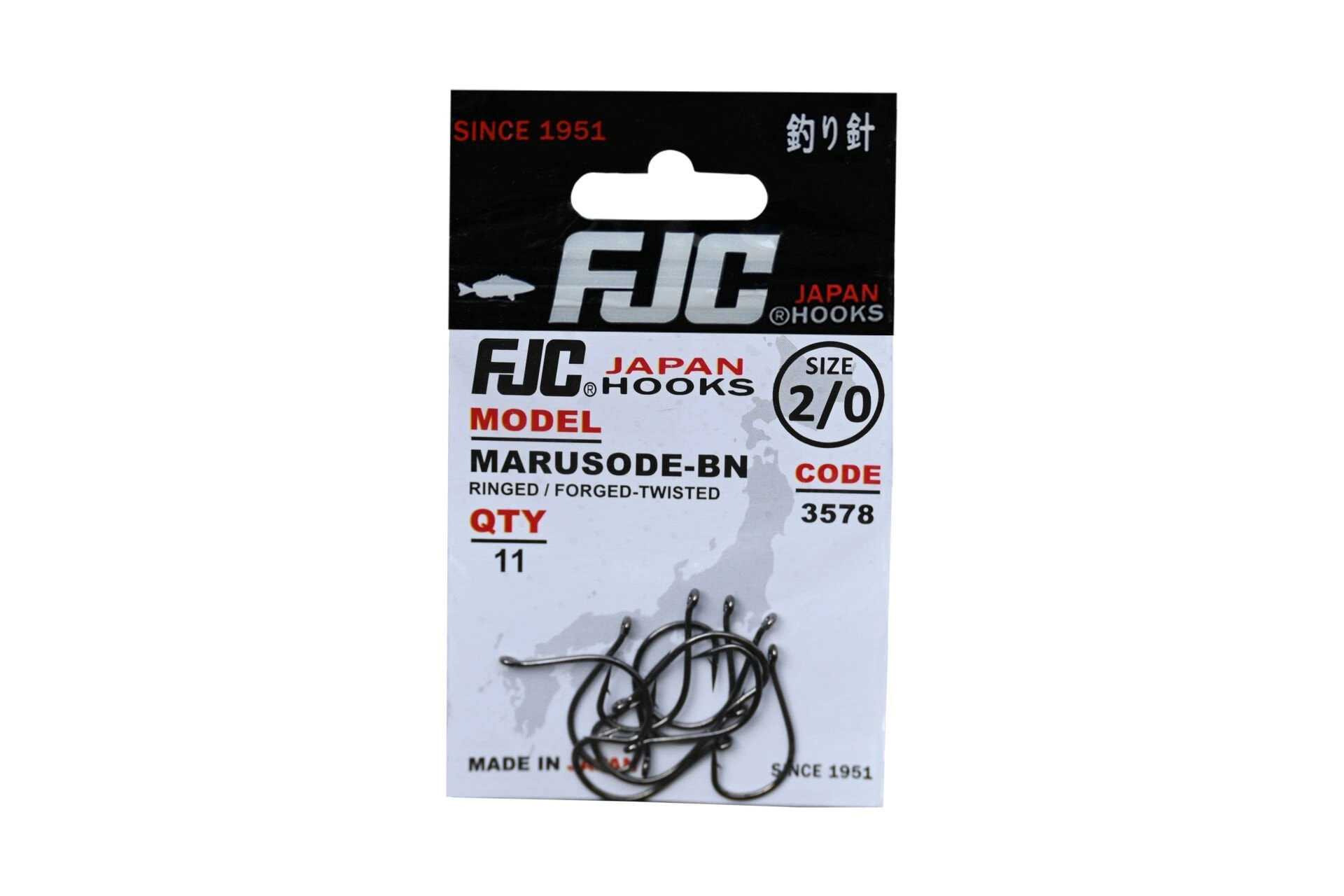 FJC3578 MARU SODE RINGED BLACK NIKEL