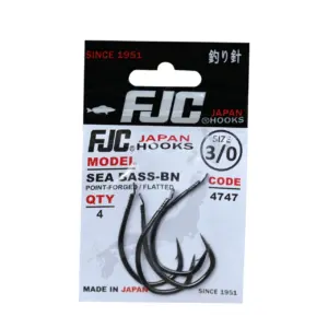 FJC4747  SEA BASS BLACK NIKEL
