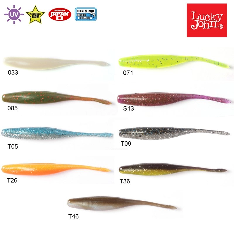 Lucky John Hama Stick 3.5'' (8.89 cm) 9P Silikon Yem - Görsel 3