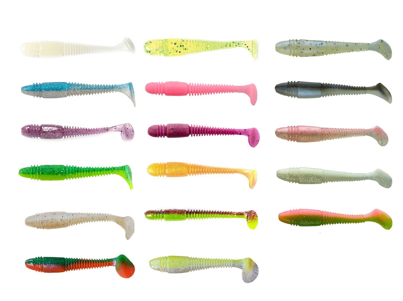 Lucky John Tioga Fat 3.9'' (9.91 cm) 5P Silikon Yem - Görsel 2