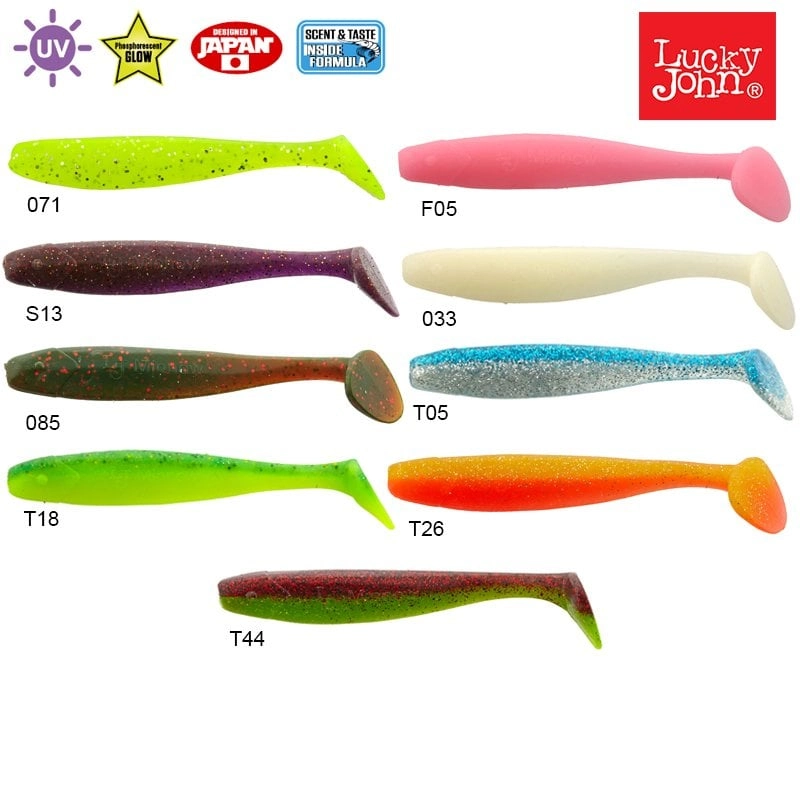 Lucky John Minnow 4.4'' (11.18 cm) 5P Silikon Yem - Görsel 3