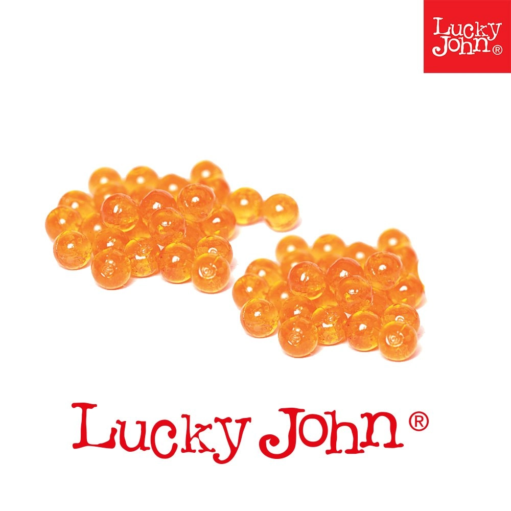 Lucky John Turuncu Silikon Somon Havyarı 4.5 mm 70 Adet - Görsel 2