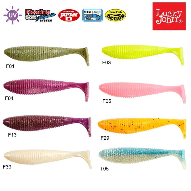 Lucky John Joco Shaker 4.5'' (11.43 cm) 3P Silikon Yem - Görsel 3