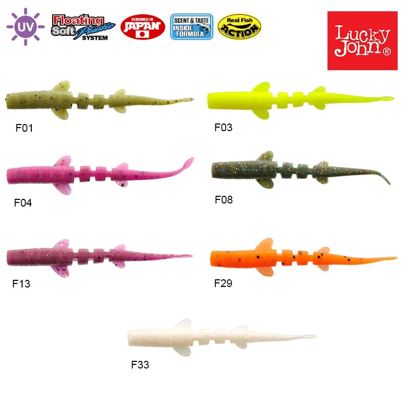 Lucky John Unagi Slug 3'' (7.62 cm) 7P Silikon Yem - Görsel 3