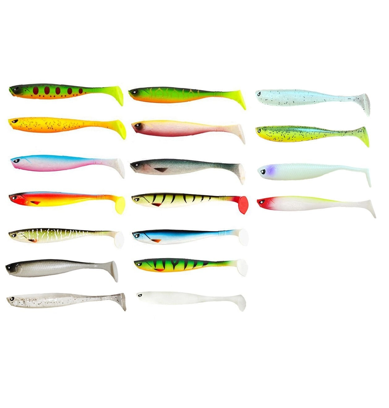 Lucky John Basara 3D Soft Swim 3.5'' (8.89 cm) 6P Silikon Yem - Görsel 2