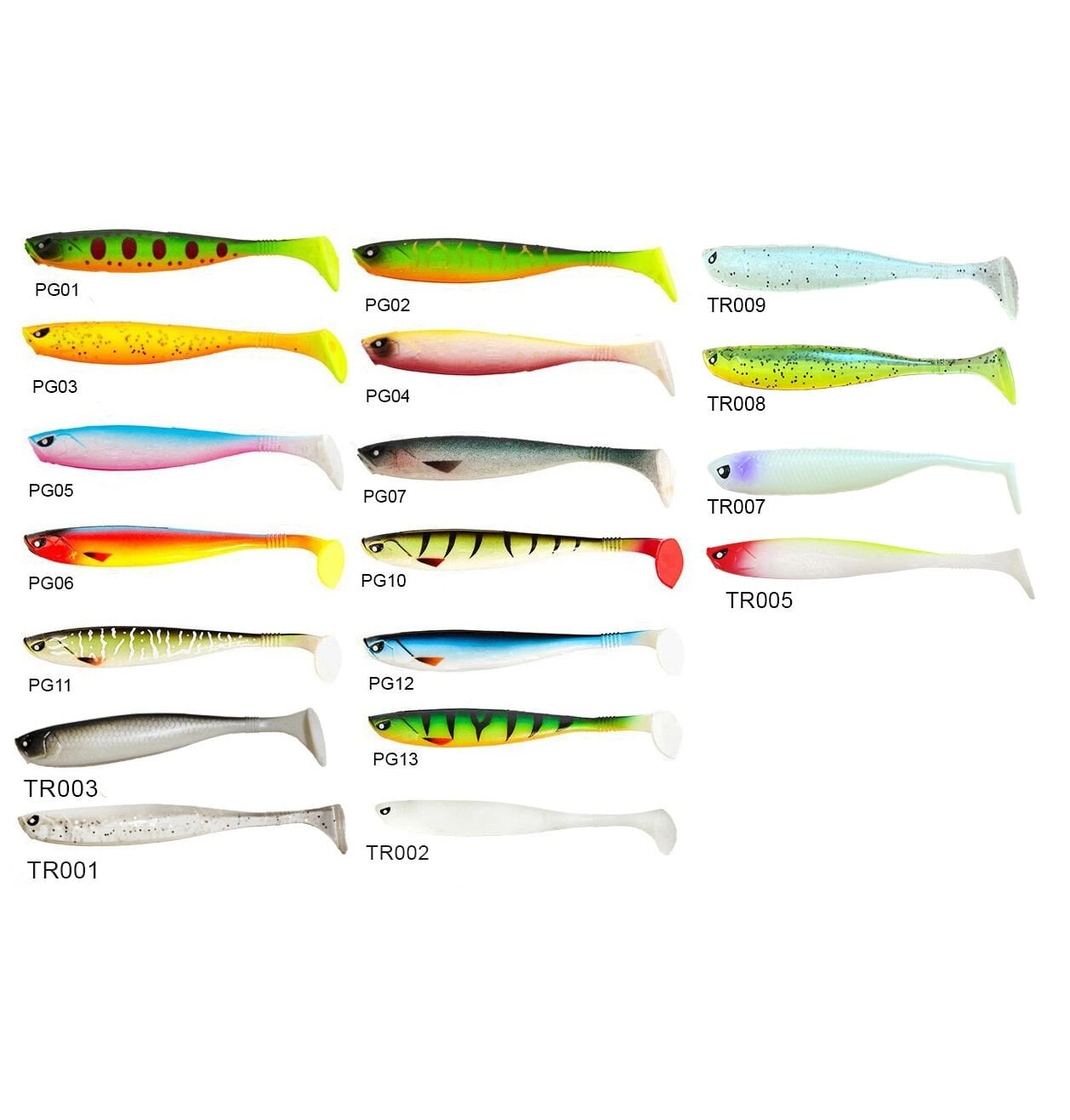 Lucky John Basara 3D Soft Swim 3.5'' (8.89 cm) 6P Silikon Yem - Görsel 3