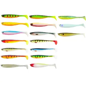 Lucky John Basara 3D Soft Swim 5'' (12.7 cm) 4P Silikon Yem