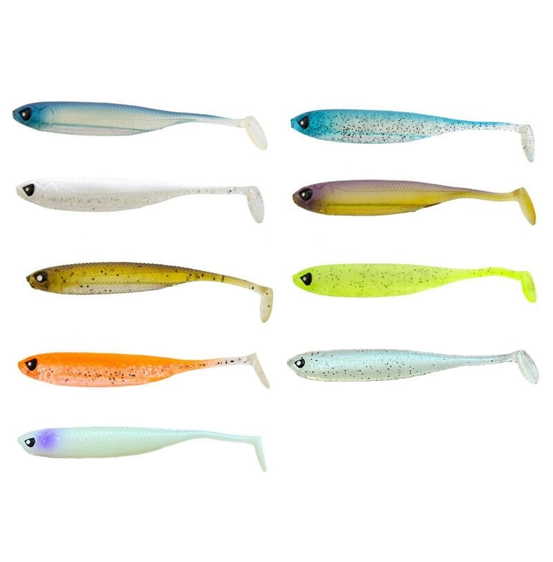 Lucky John Makora 3D Shad Tail 3'' (7.62 cm) 7P Silikon Yem - Görsel 2