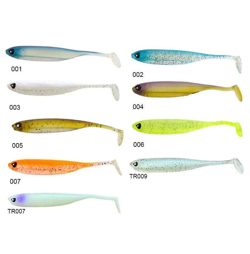Lucky John Makora 3D Shad Tail 3'' (7.62 cm) 7P Silikon Yem - Görsel 3