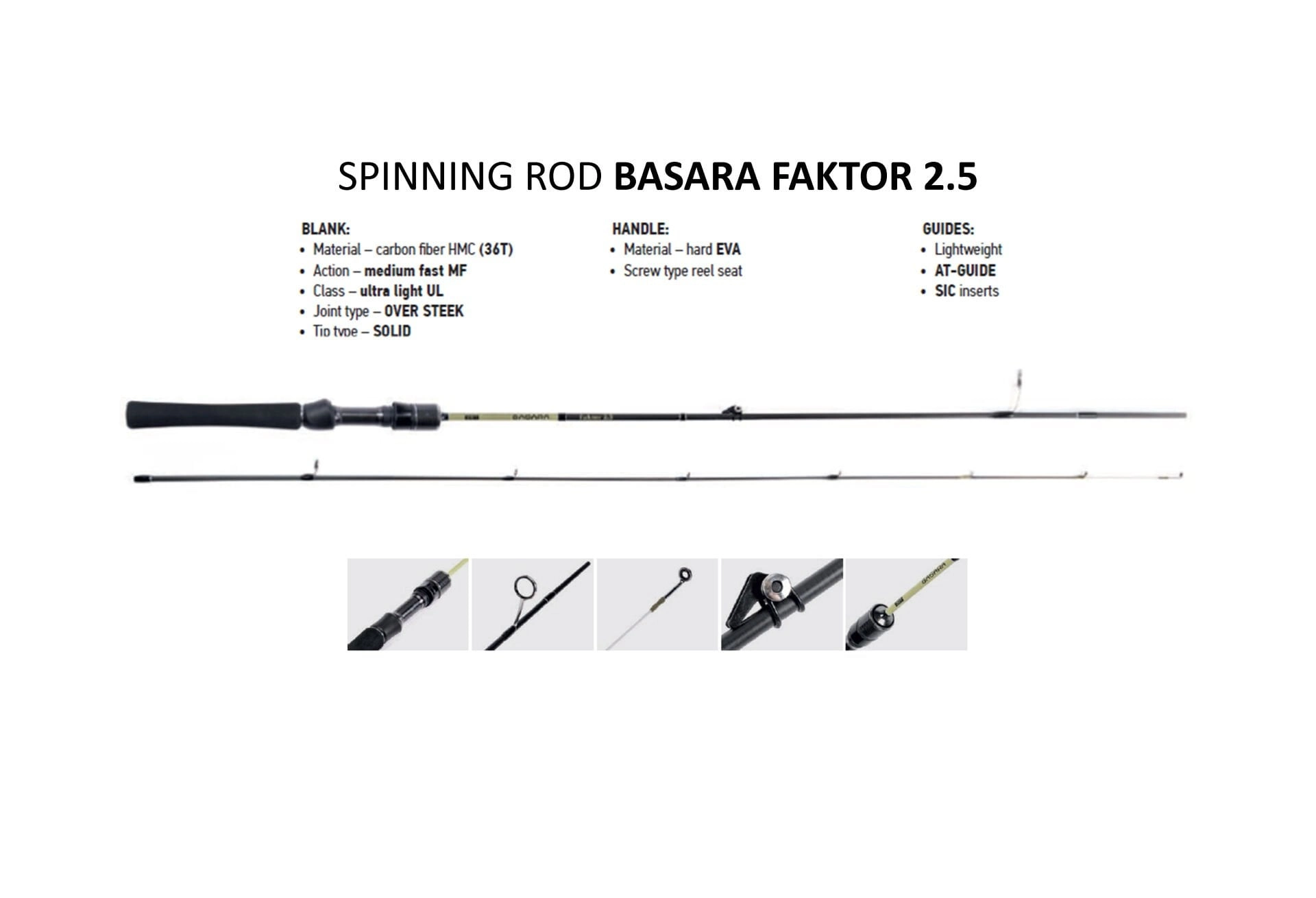 LJ BASARA FAKTOR 183CM 36T 0.3-2,5GR 2P - Görsel 2