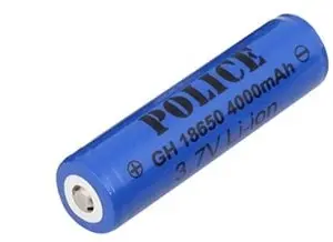 Police 18650 3.7V 4000 mAh Akım Korumalı Şarjlı Li-ion Pil