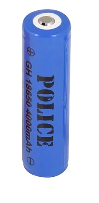 Police 18650 3.7V 4000 mAh Akım Korumalı Şarjlı Li-ion Pil - Görsel 2