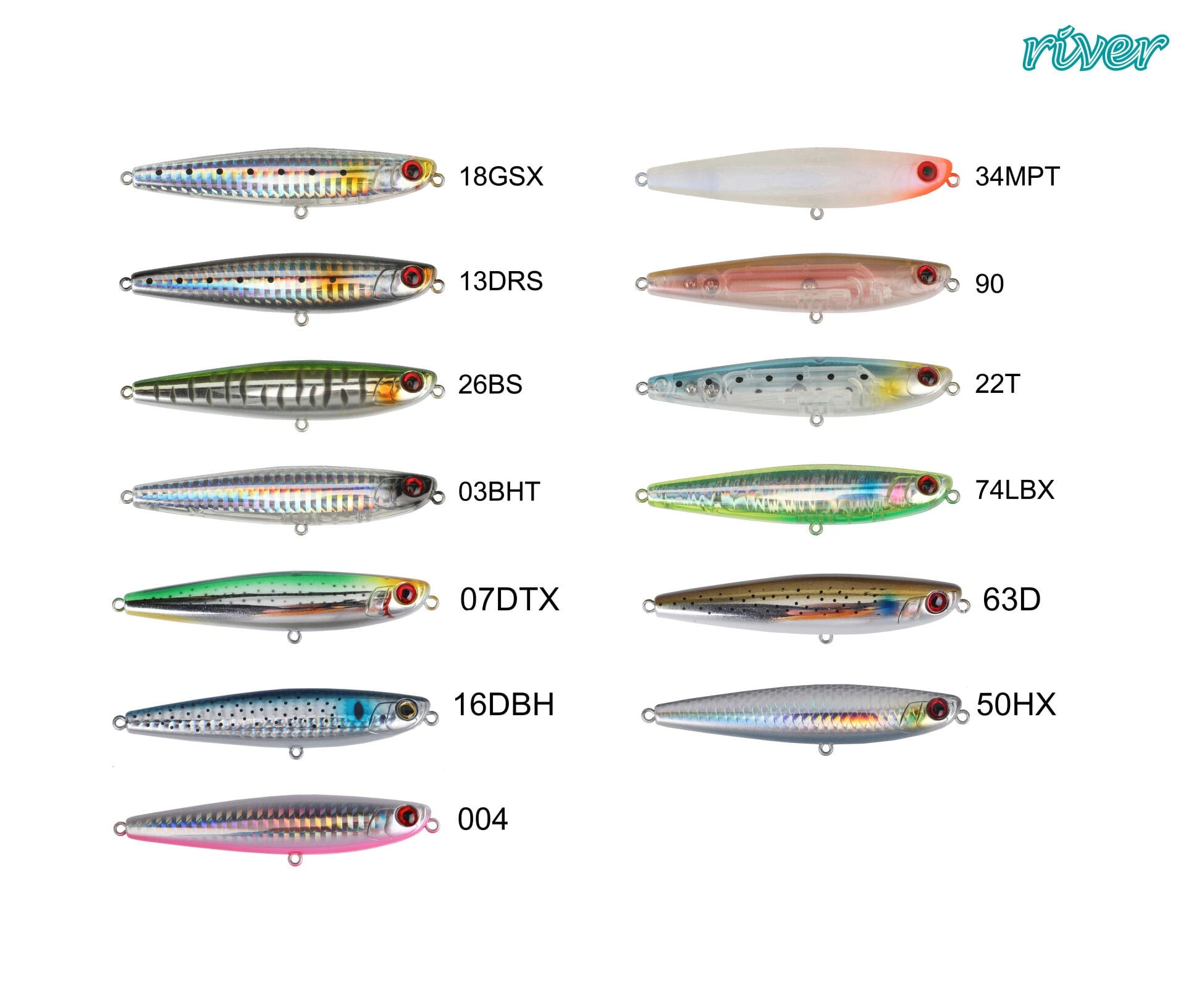 River Hippo Pen 90F 9Cm 11.8G Popper Maket Balık - Görsel 2
